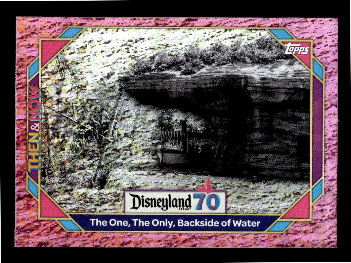 The One, The Only, Backside of Water #11 2025 Topps Disneyland 70° quasi nuovo