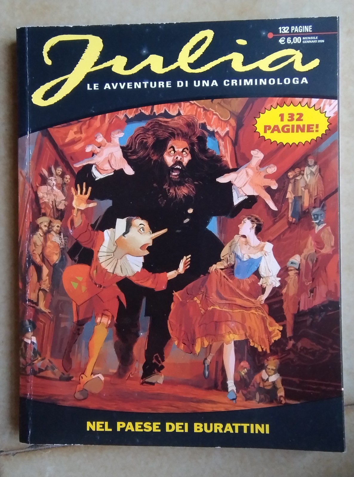 Julia Avventure di una criminologa n. 328 - Nel paese dei burattini- 2026