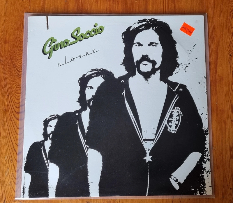 Gino Soccio - Closer LP Atlantic US 1981 Disco Boogie