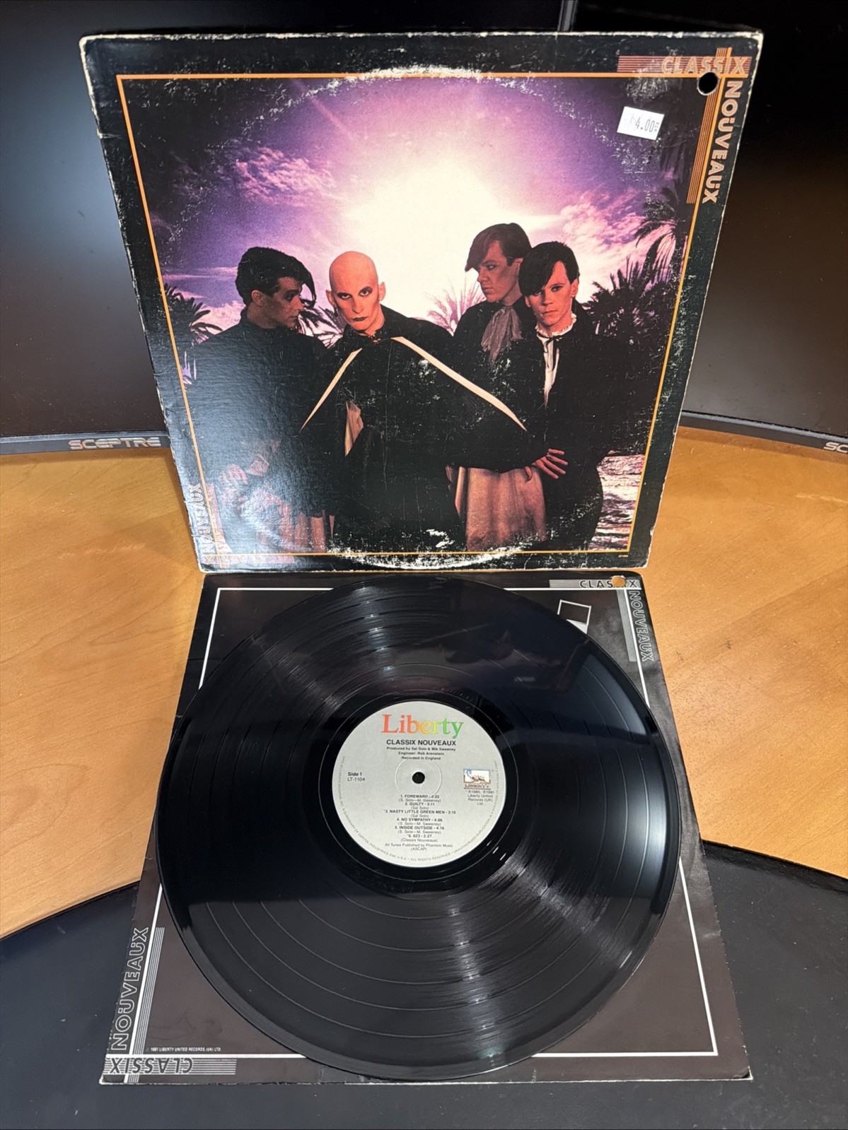 Classix Nouveaux 12" Vinyl Record 1981 Techno Synth-Pop Disco New Wave B3 VG+