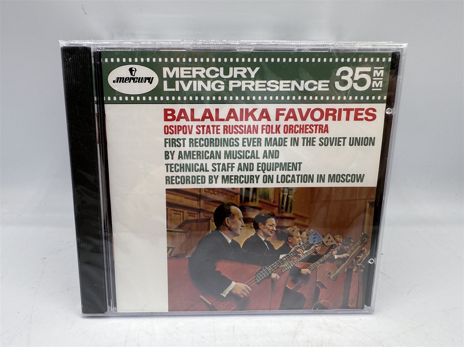 NEW SEALED CD BALALAIKA FAVORITES OSIPOV STATE RUSSIAN FOLK ORCHESTRA