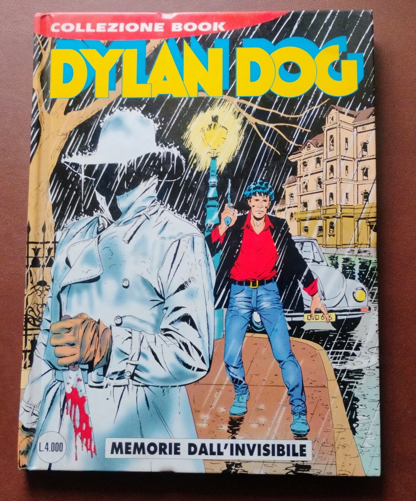 DYLAN DOG N.19 (MEMORIE DALL'INVISIBILE) COLLEZIONE BOOK (DICEMBRE 1997)