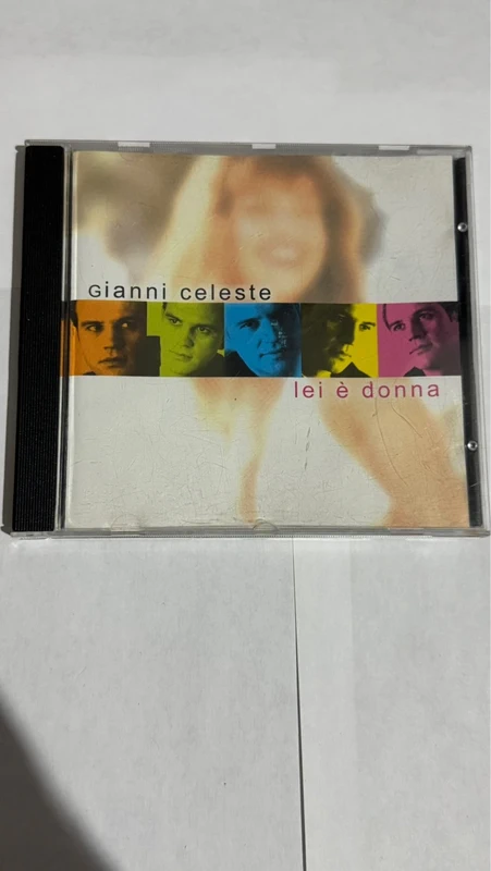 CD Gianni Celeste - Lei è donna (2002 Originale Sea Musica) Neomelodico Raro