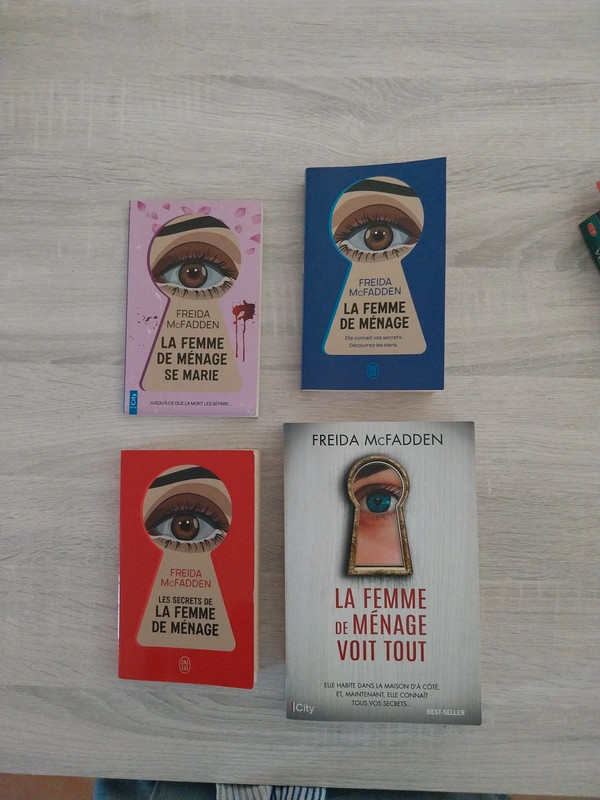 La femme de ménage livres