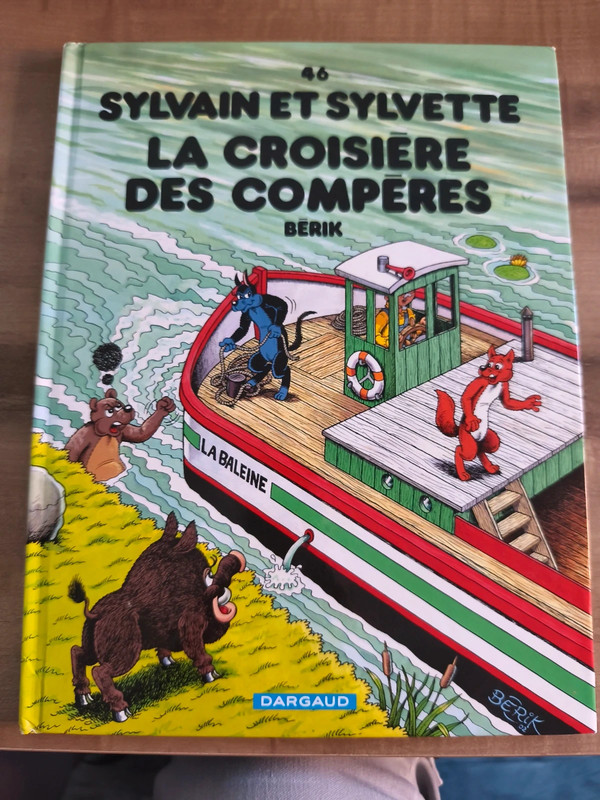 BD Sylvain et Sylvette La croisière des compères
