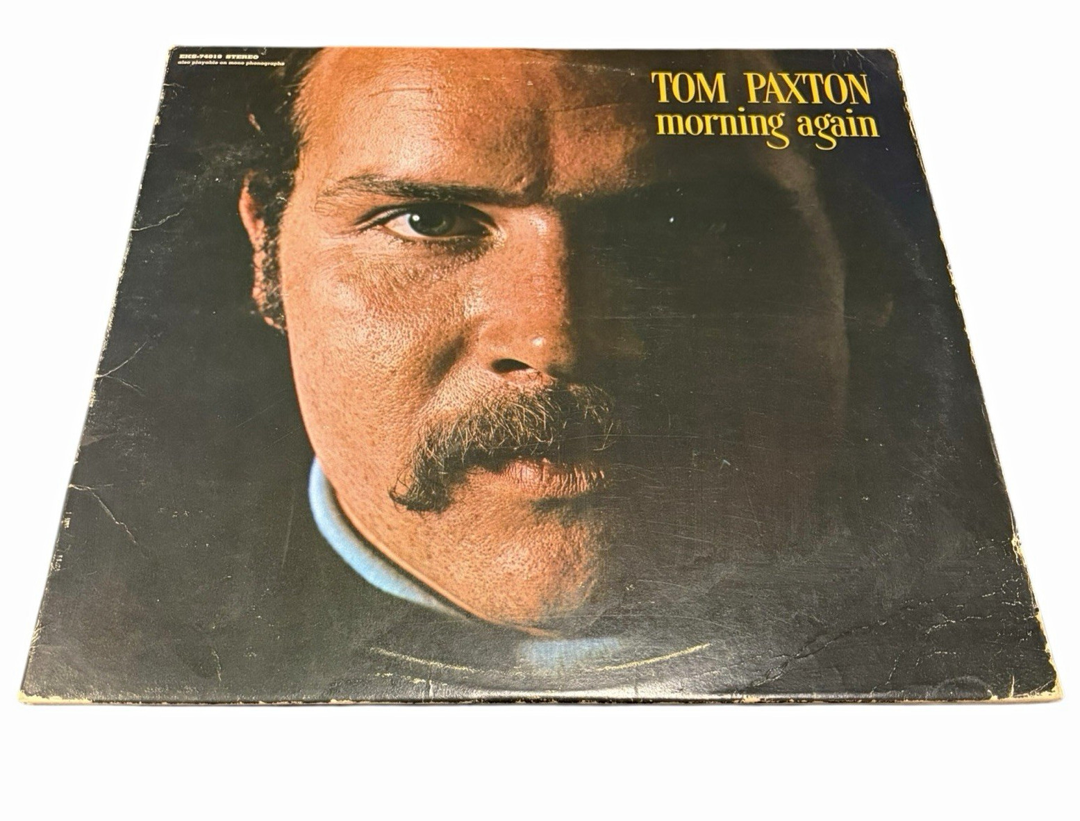 Tom Paxton - Morning Again 12" Black Vinyl LP Elektra EKS-74019 Folk
