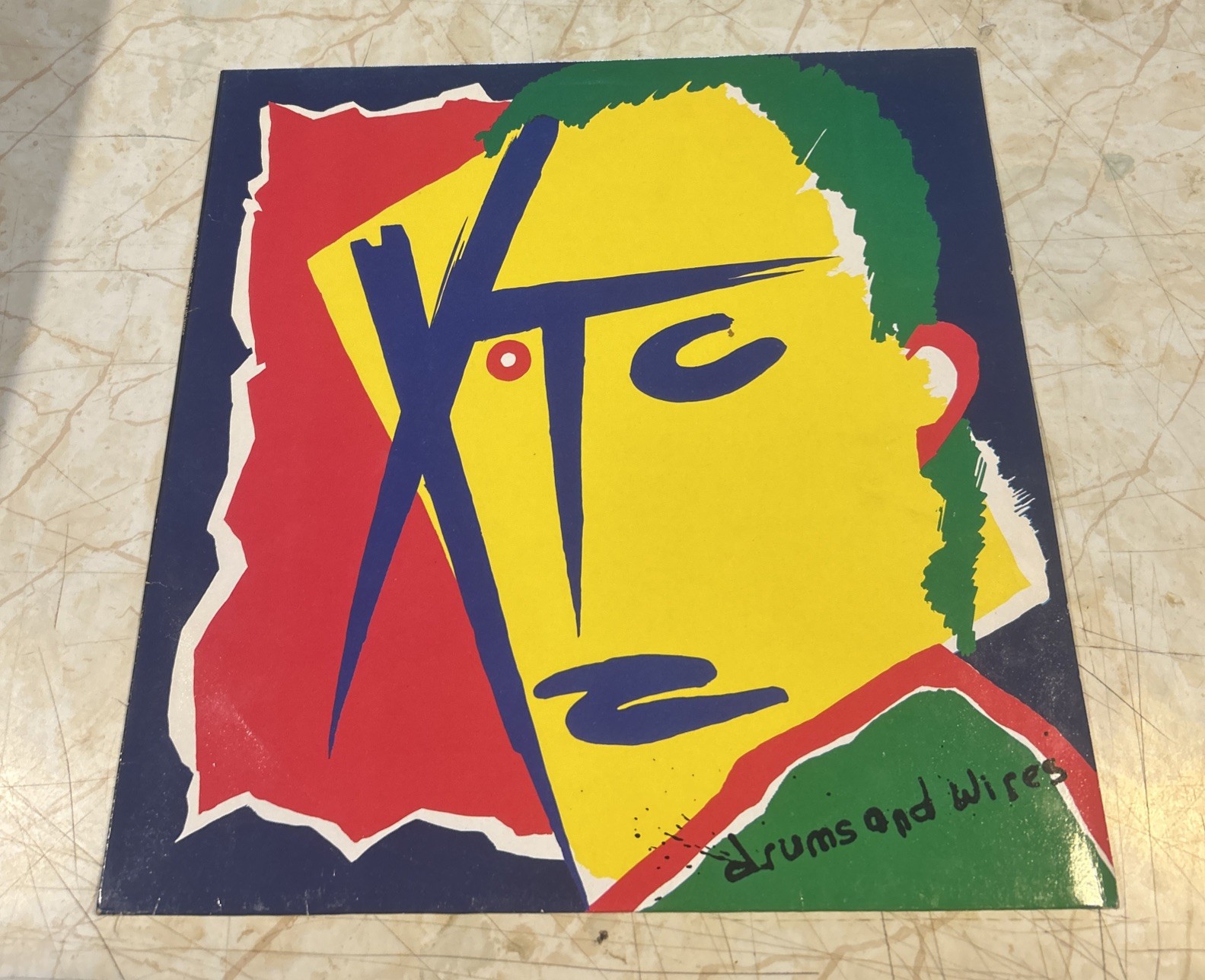 XTC. Drums And Wires. EX Vinyl LP. 1979 Germany Original. VG Cover. 