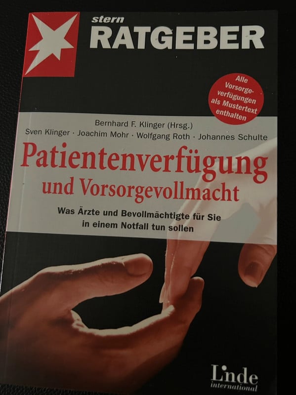 Stern Ratgeber-Patientenverfügung und Vorsorgevollmacht- NEU
