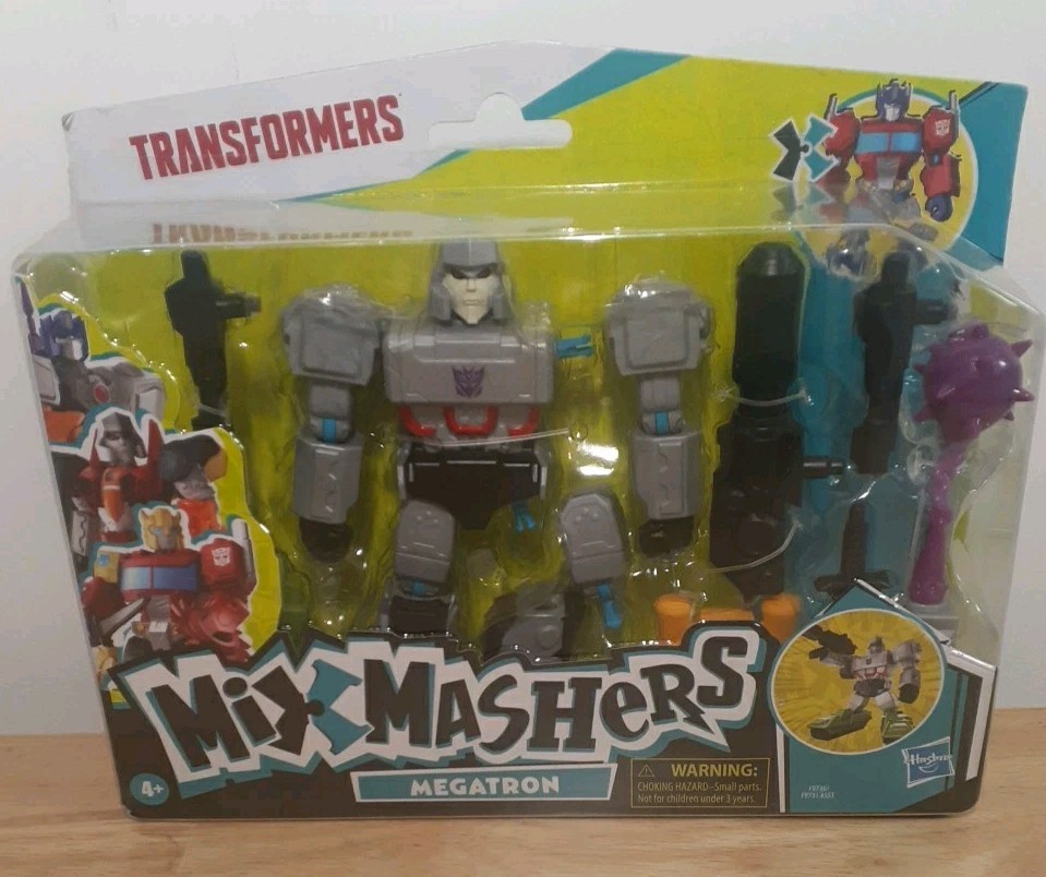 Modellino giocattolo Hasbro MixMashers Transformers Megatron nuovo con scatola