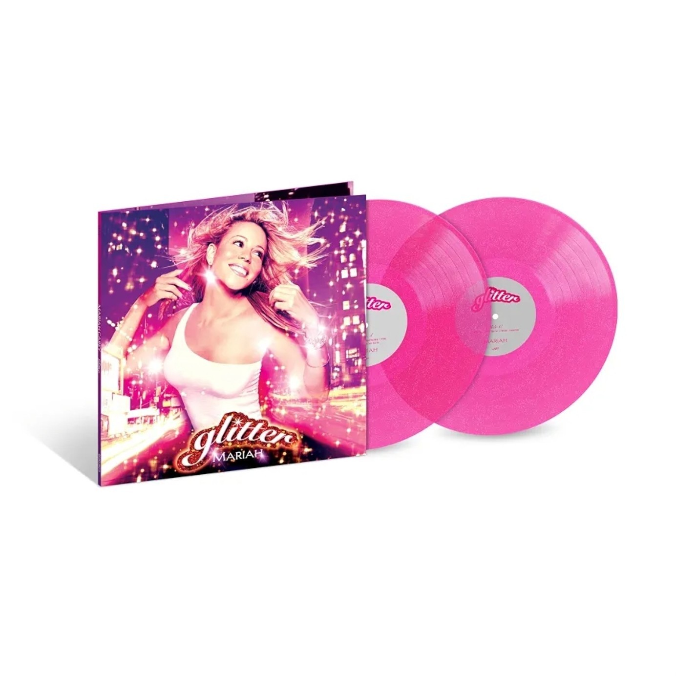 Mariah Carey Glitter 25th Anniversary Glittering Pink 2LP *Preorder*