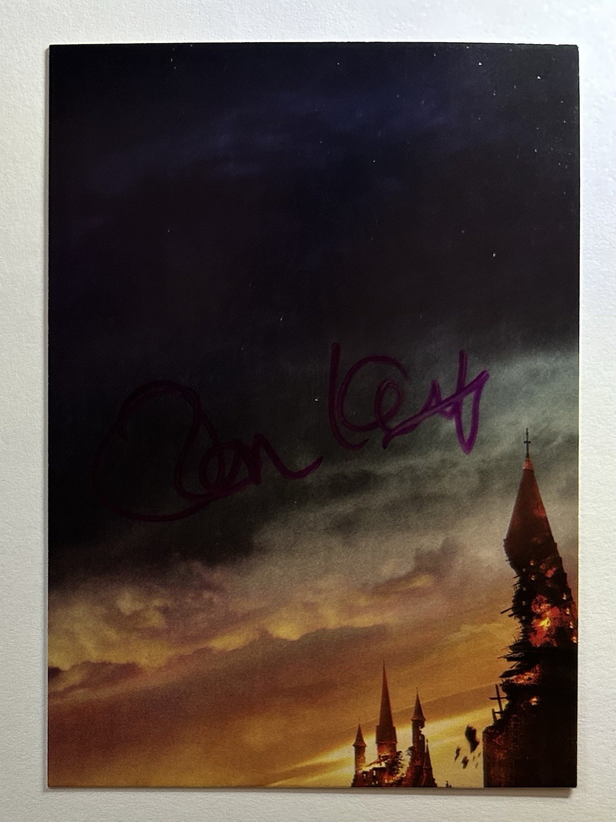 2011 Harry Potter Deathly Hallows Artbox Jon Key Auto  Bogrod Autograph Card PA1