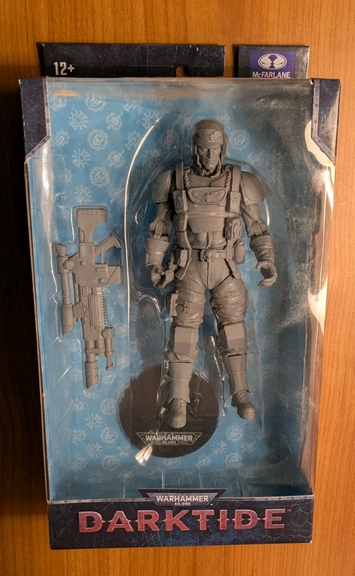 Darktide Veteran Guardsman warhammer 40k mcfarlane action figure astra militarum