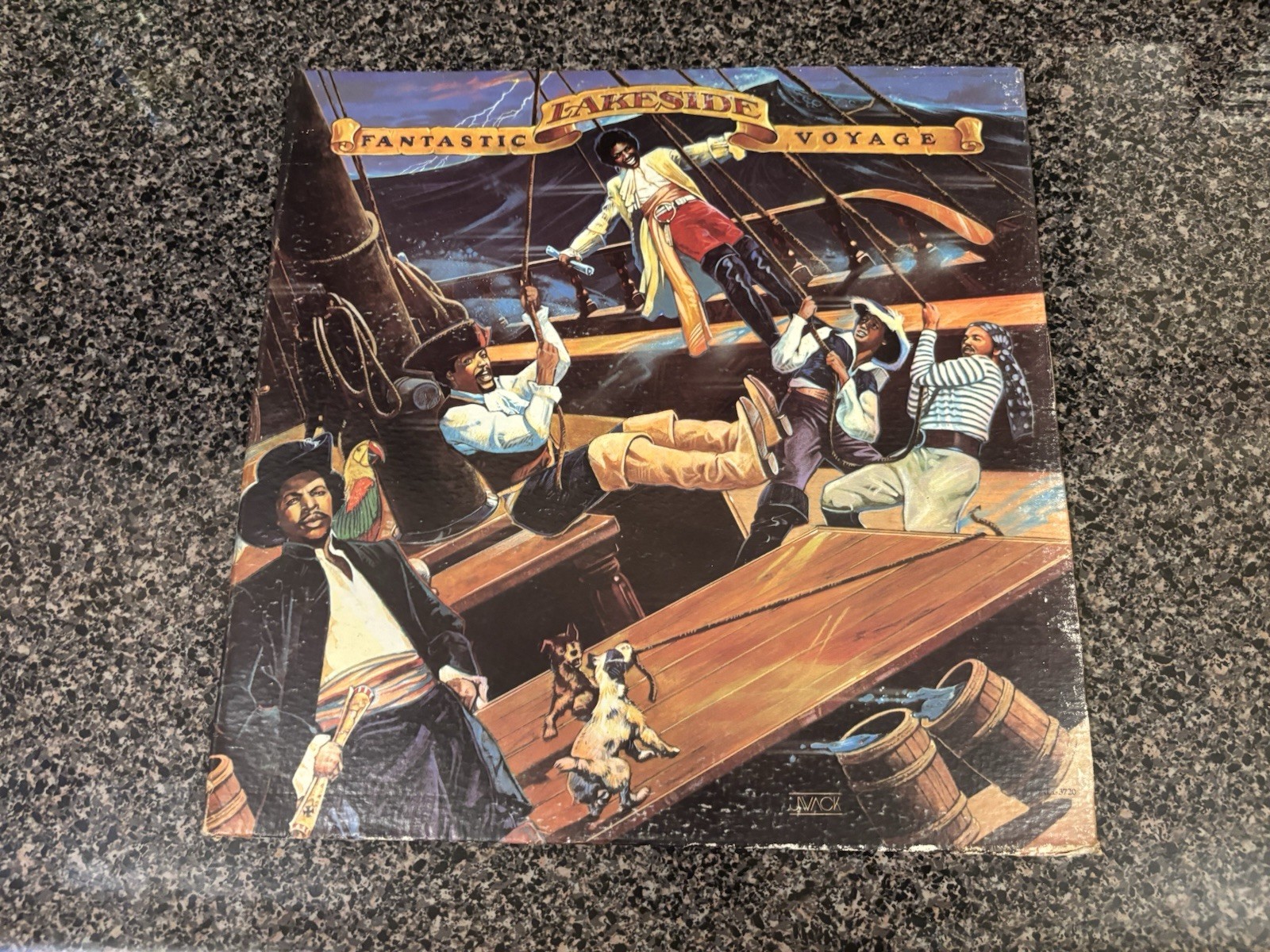 Lakeside Fantastic Voyage 1980 Solar Vinyl Record BXL1-3720 (G+ VG- Condition)