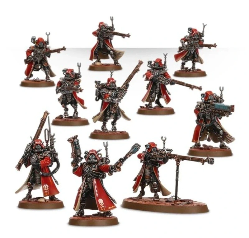 Warhammer 40k Adeptus Mechanicus 10x Skitarii