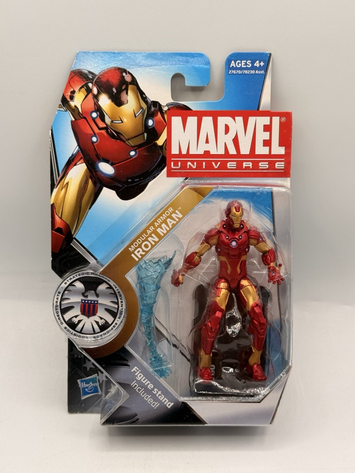 Marvel Universe Series 3 #004 Modellino Armatura Modulare Iron Man 3.75 Hasbro