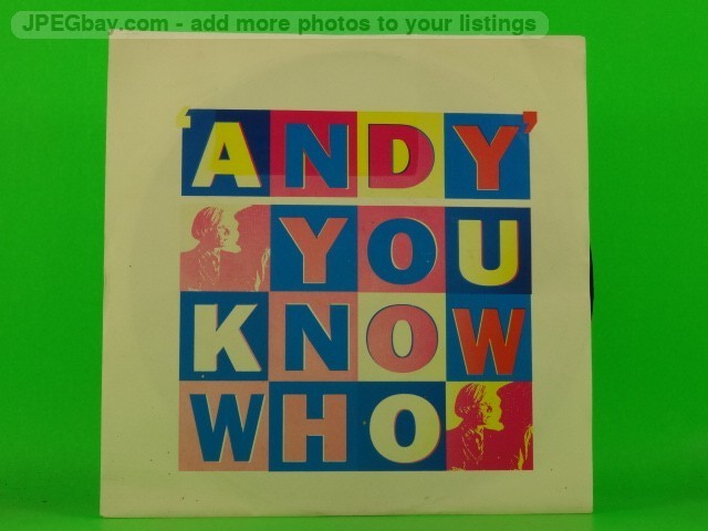 YOU KNOW WHO ANDY (2) (137) 7" EMI