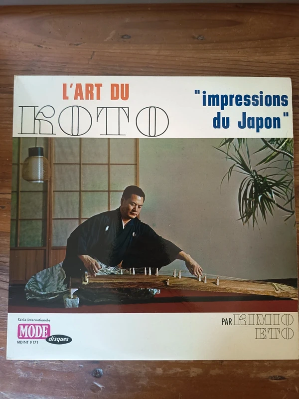 Kimio Eto - L'Art du Koto - Impressions du Japon - LP France Mode Disques