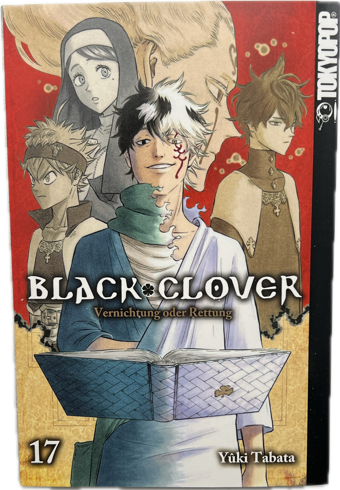 Black Clover 17 manga tedesco