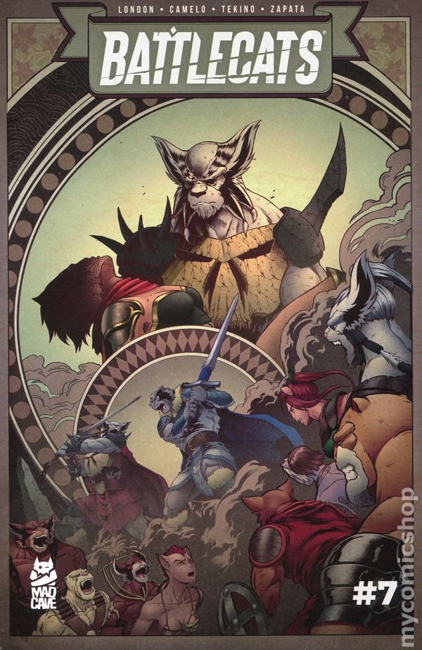 Battlecats Volume 3 #7 NM 2022 Stock Image