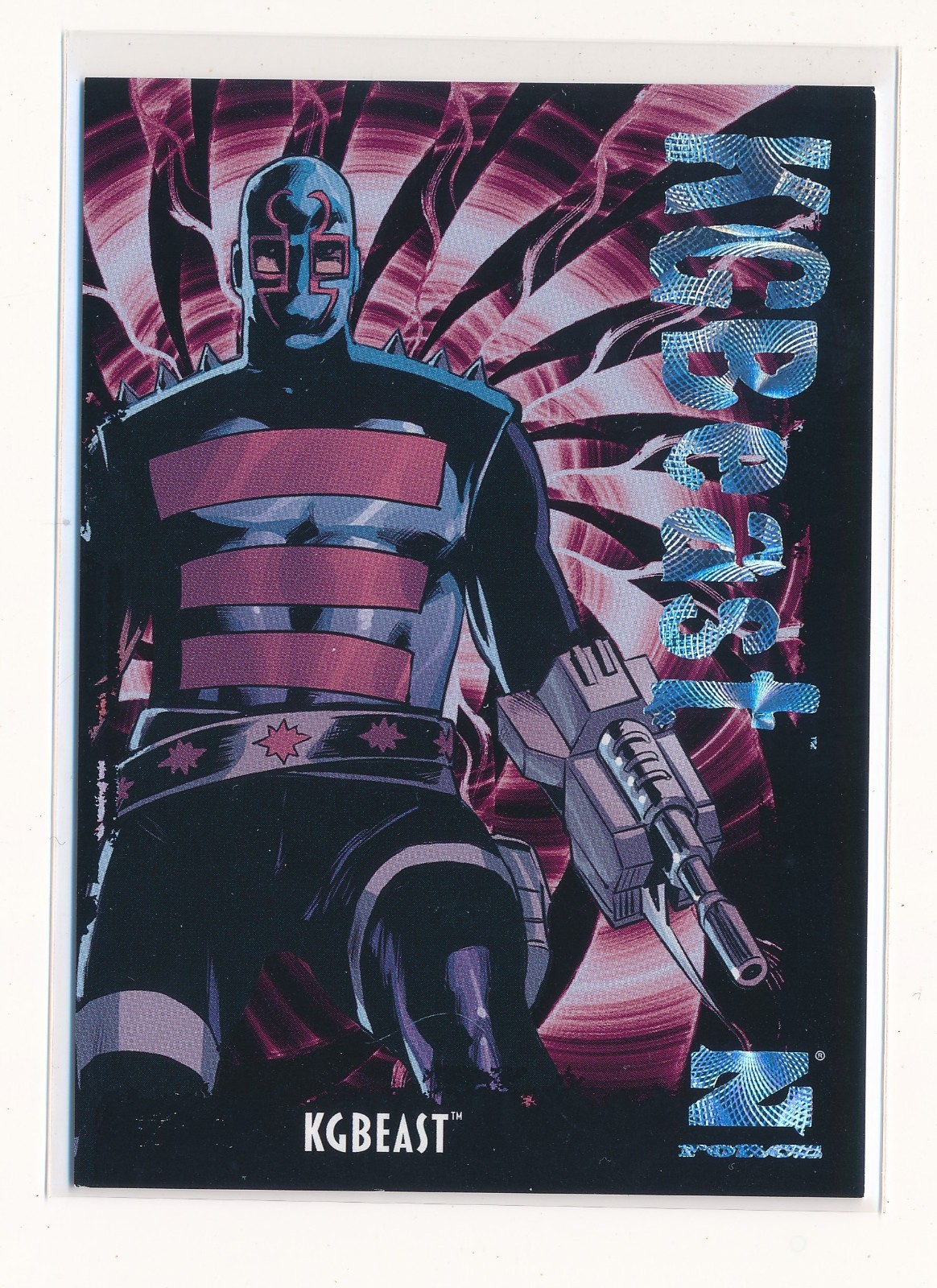 KGBEAST 2025 SKYBOX METAL UNIVERSE BATMAN Z-FORCE RAVE #Z-42 76/100