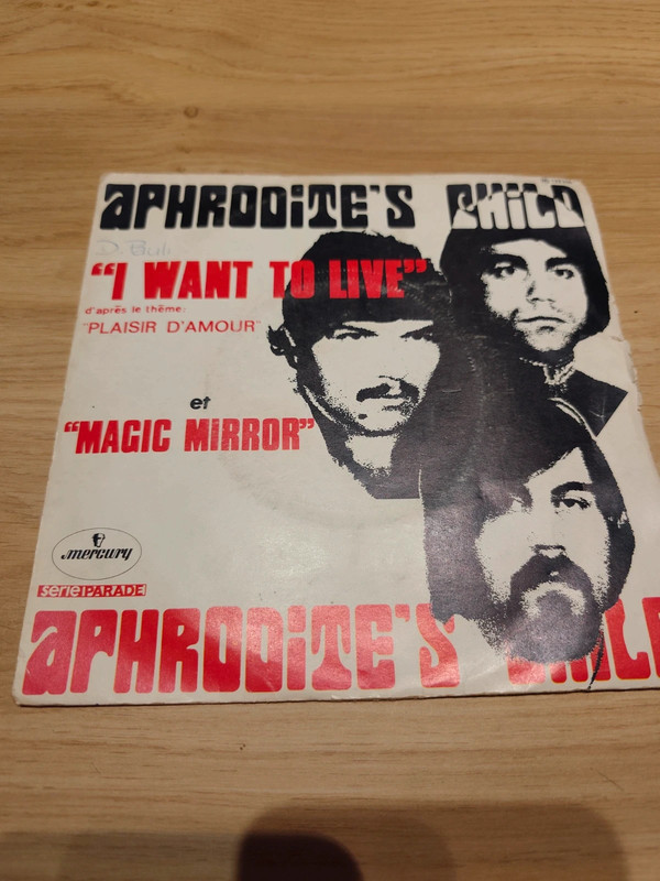 45T Aphrodite's child - I want to live