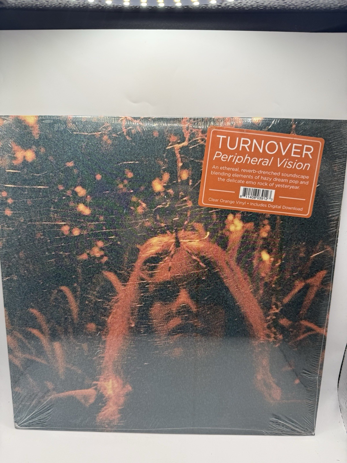 Peripheral Vision By Turnover (Vinyl Record, 2015) Clear/Orange Vinyl