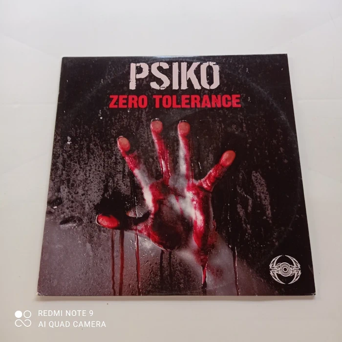 Disque vinyle 33T - PSiko - Zero Tolerance - Rare Techno Hardcore