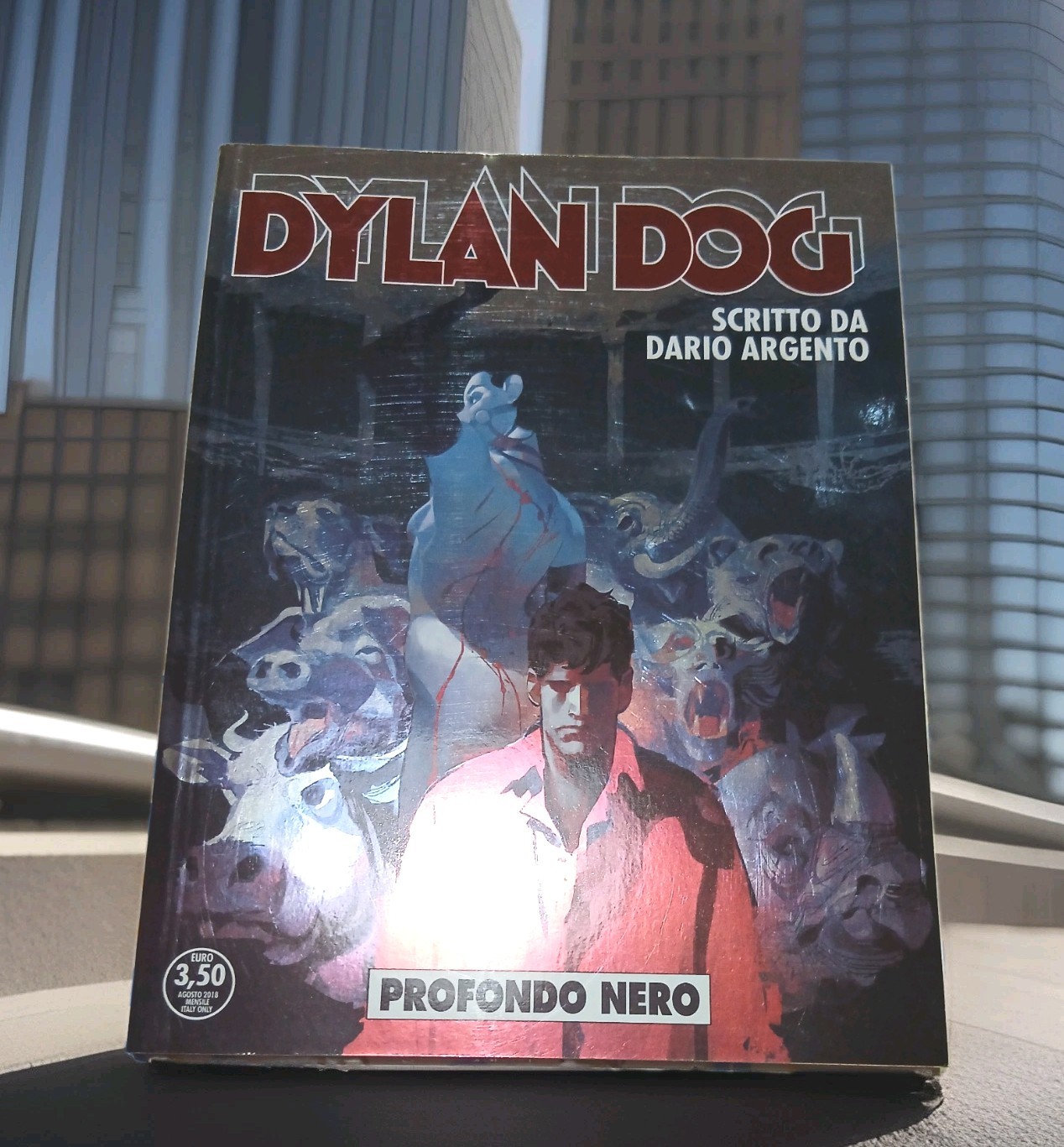 Dylan Dog n 383 Esaurit Profondo Nero  edicola Dario Argento  invio imbustato   
