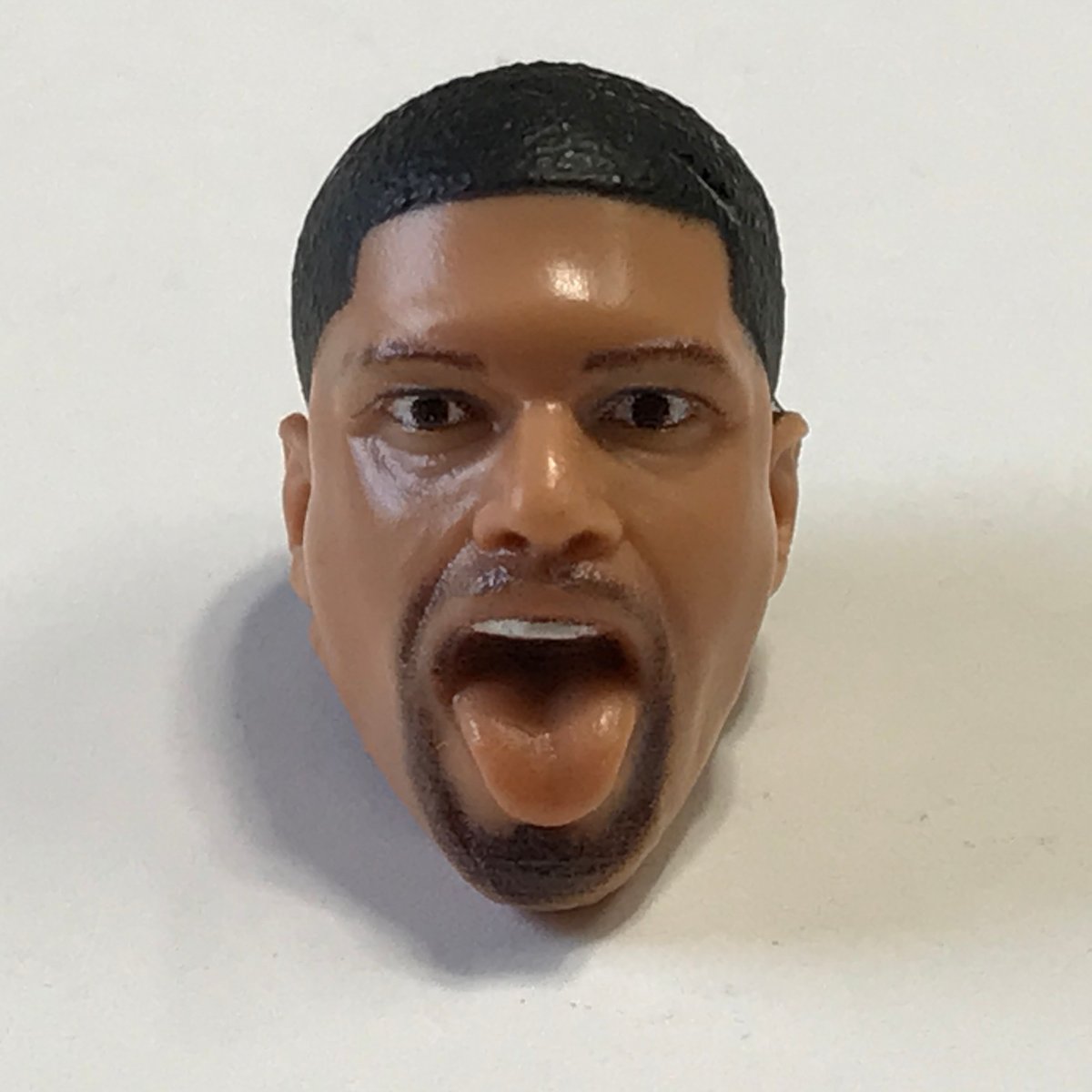 AEW Unrivaled Male Head Open Mouth Custom Fodder Anthony Bowens