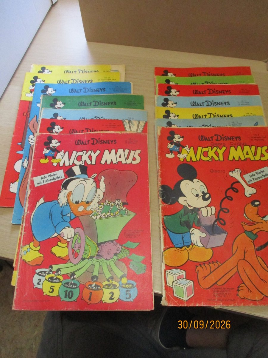 Topolino 1959 # 8 15 16 19-22 30 37 39 43 46-48