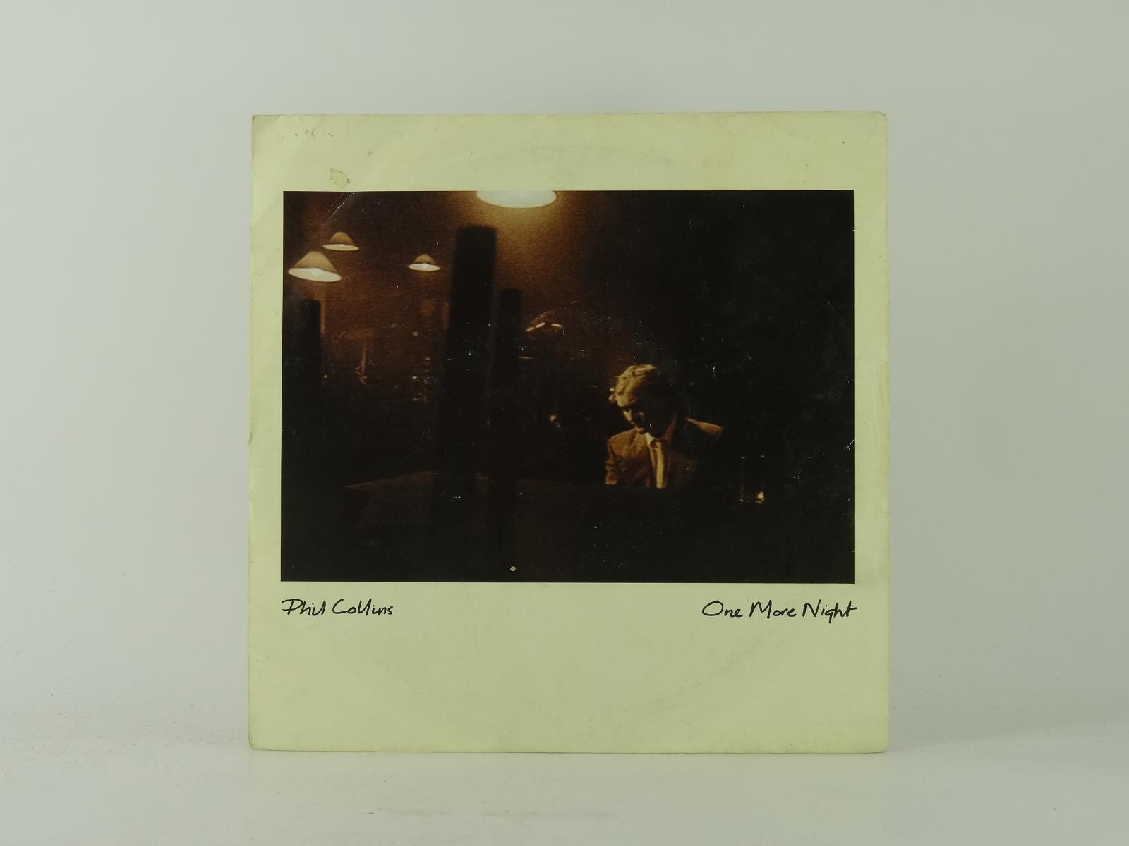 PHIL COLLINS ONE MORE NIGHT (1) (9) 2 Track 7" Single plus Picture Sleeve VIRGIN