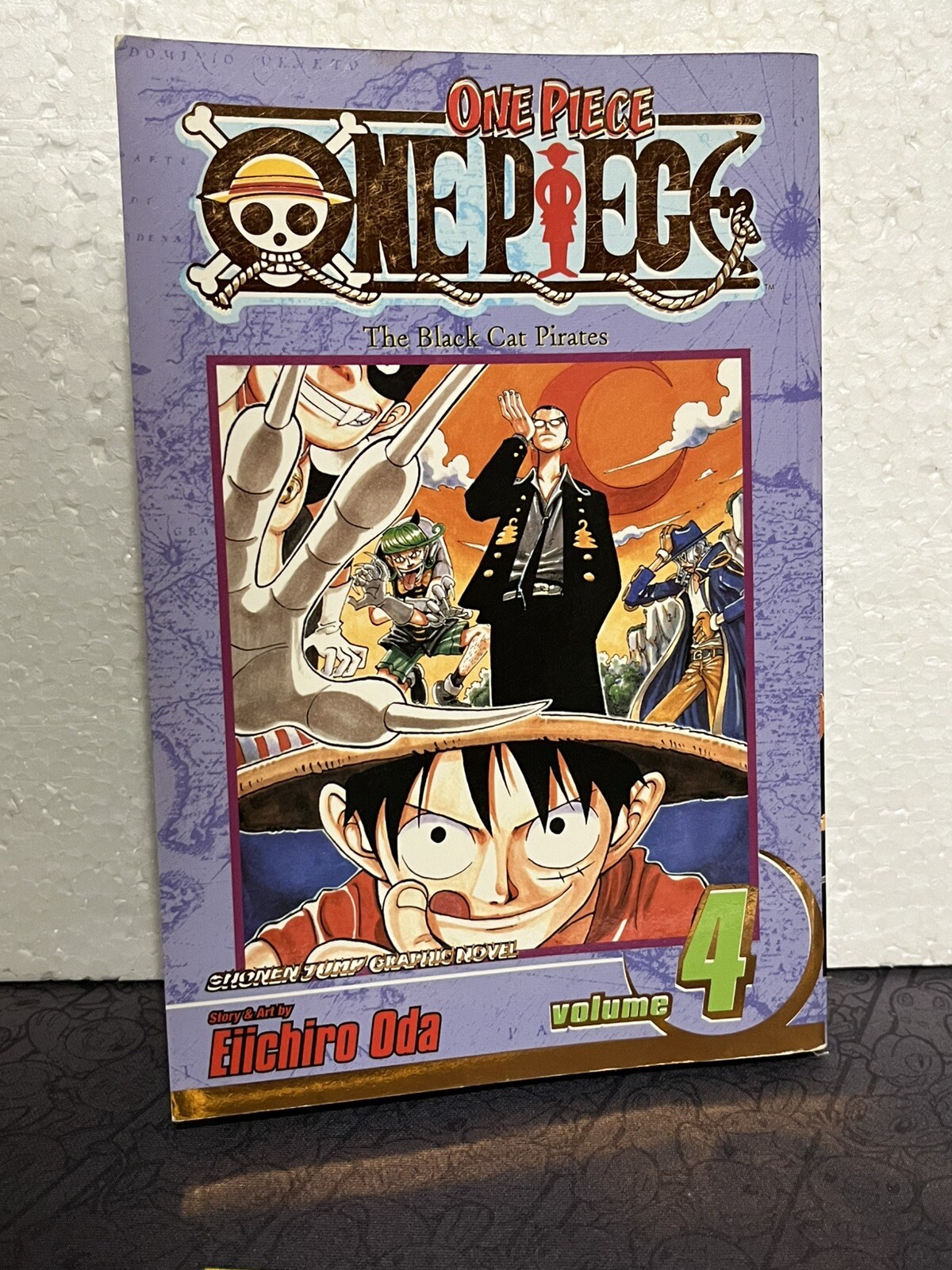 One Piece di Eiichiro Oda Vol 4 Gold Foil - Seconda stampa