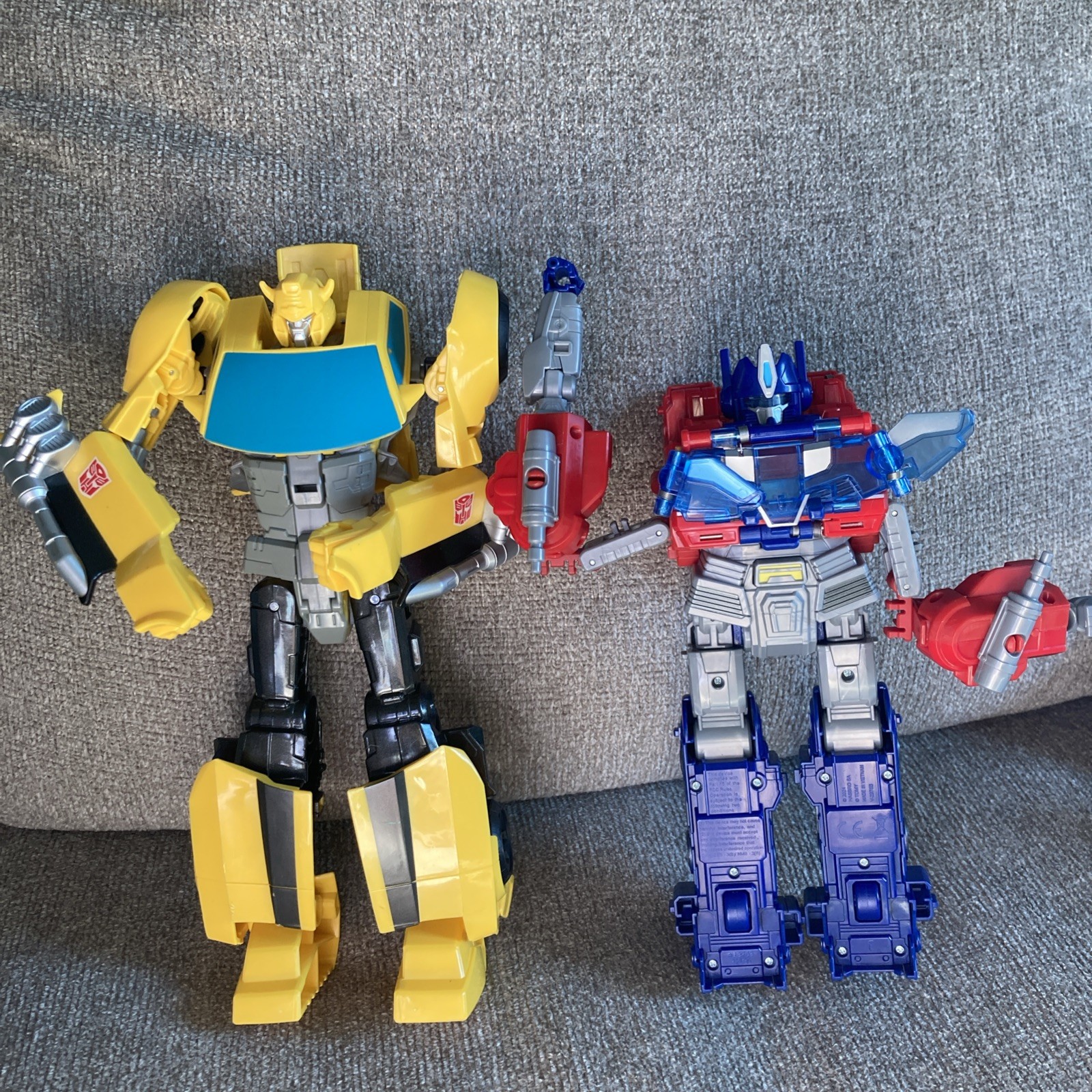 Transformers Optimus Prime, Bumblebee & Megatron personaggi giocattolo Transformers