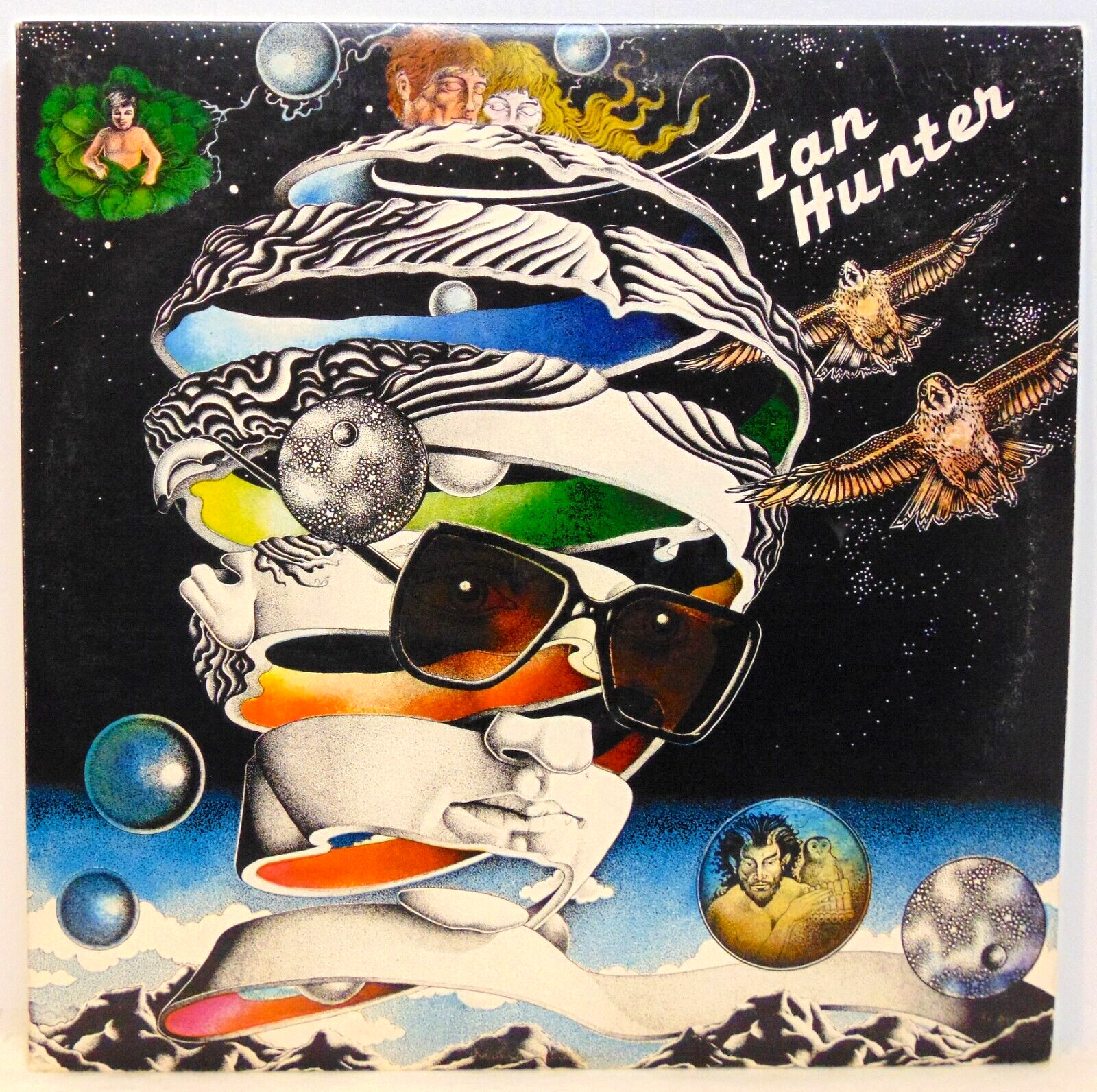 Ian Hunter – Ian Hunter - 1975 Columbia PC 33480 Classic Rock Vinyl LP Record