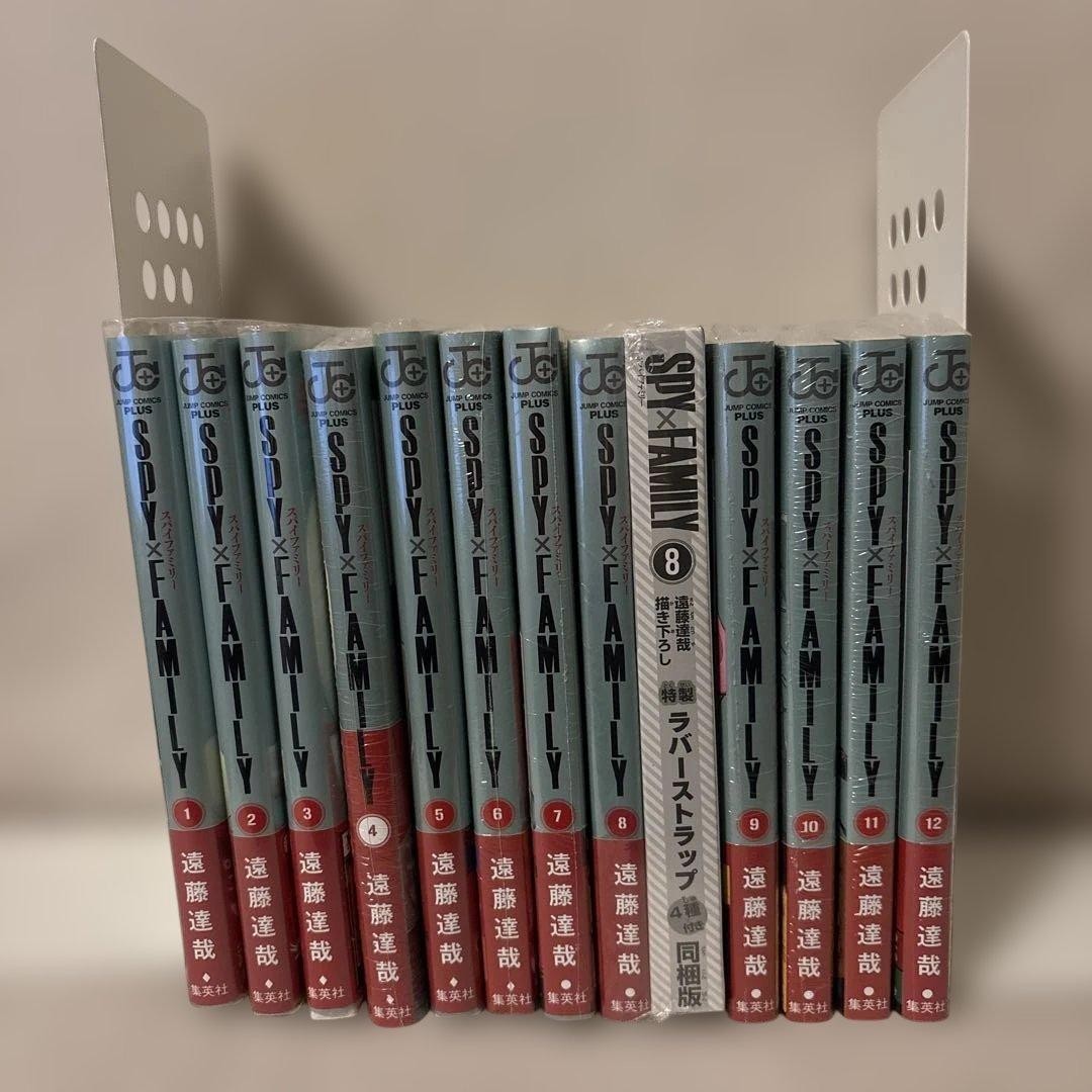 SPY x FAMILY Vol 1-12 prima stampa Obi Bonus Manga Set