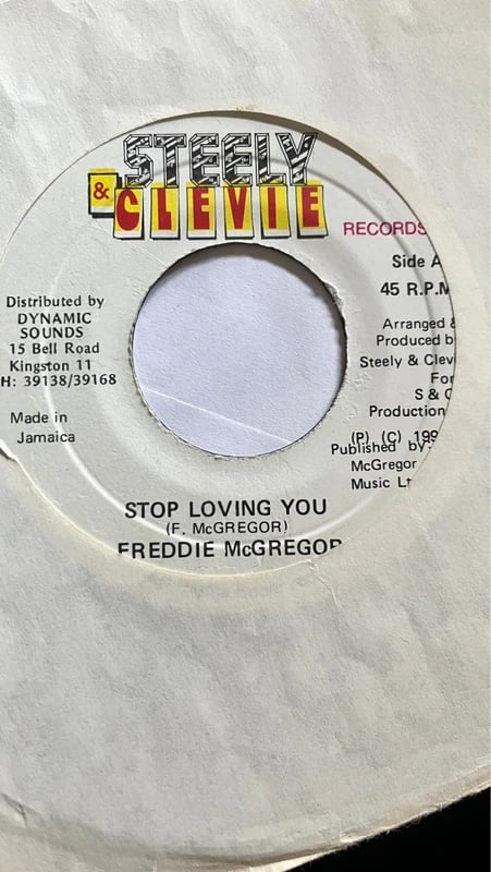 Freddie McGregor Vinyl Single