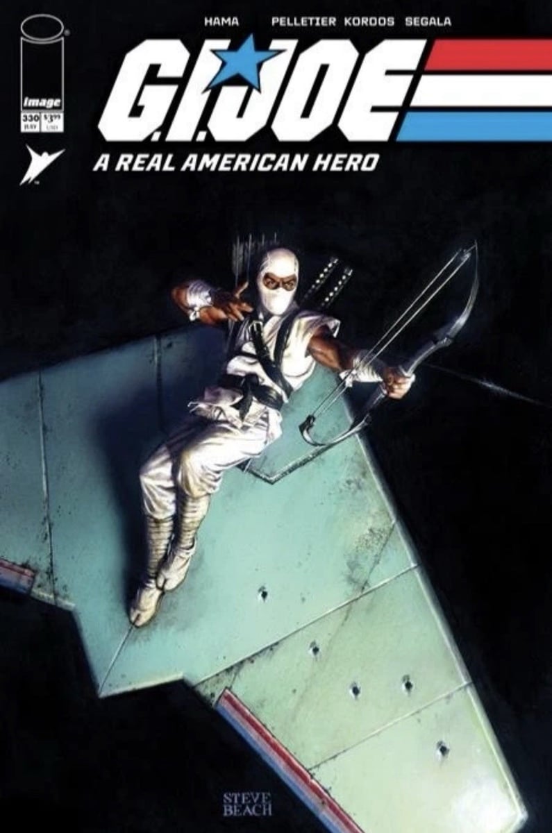 GI JOE A REAL AMERICAN HERO #330 CVR C 1:10 Steve Beach VARIANT COVER Preorder