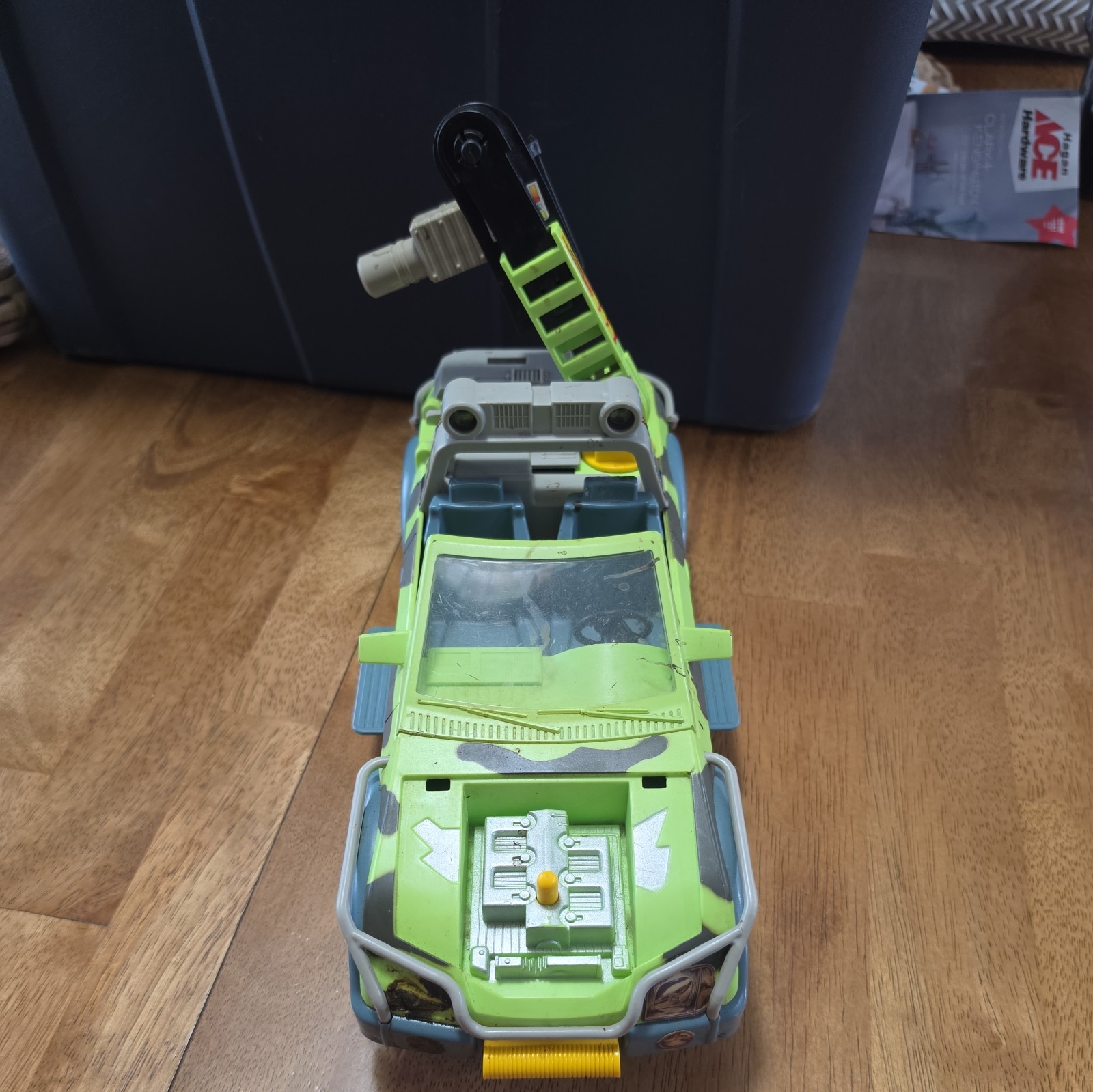 Kenner Jurassic Park 1996 Lost World Ground Tracker veicolo vintage incompleto