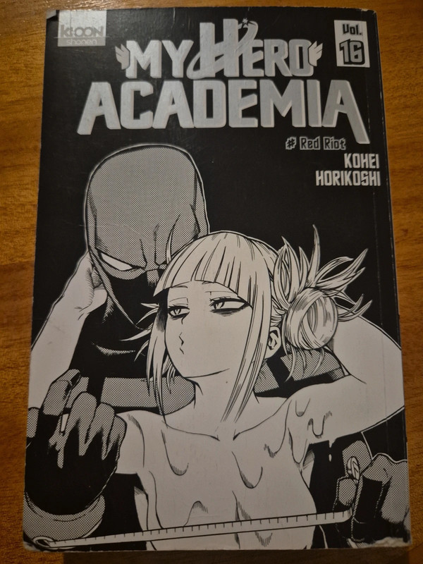 My Hero Academia – Tome 16 : Red Riot – Kohei Horikoshi 📚