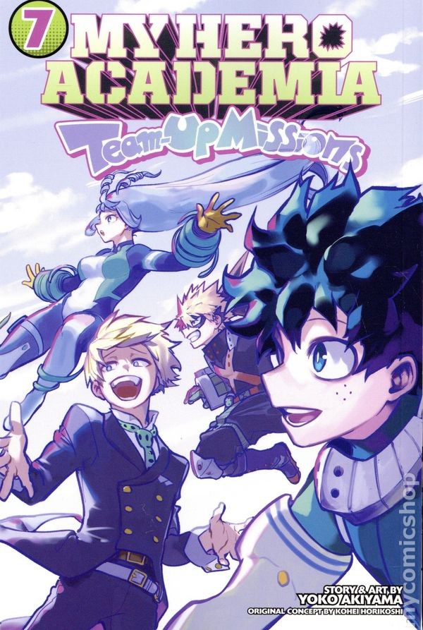My Hero Academia Team-Up Missioni GN #7-1° NM 2025 Immagine Stock