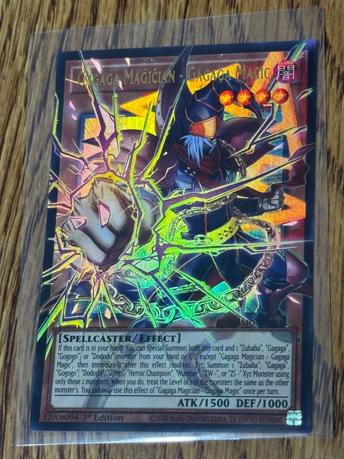 Yu-Gi-Oh! TCG Gagaga Magician - Gagaga Magic Overframe! MAMO-EN011 1° edizione
