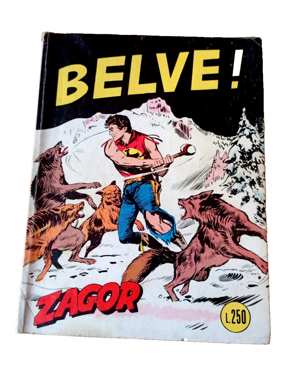 Zagor Scritta Rossa N.48 - 1974