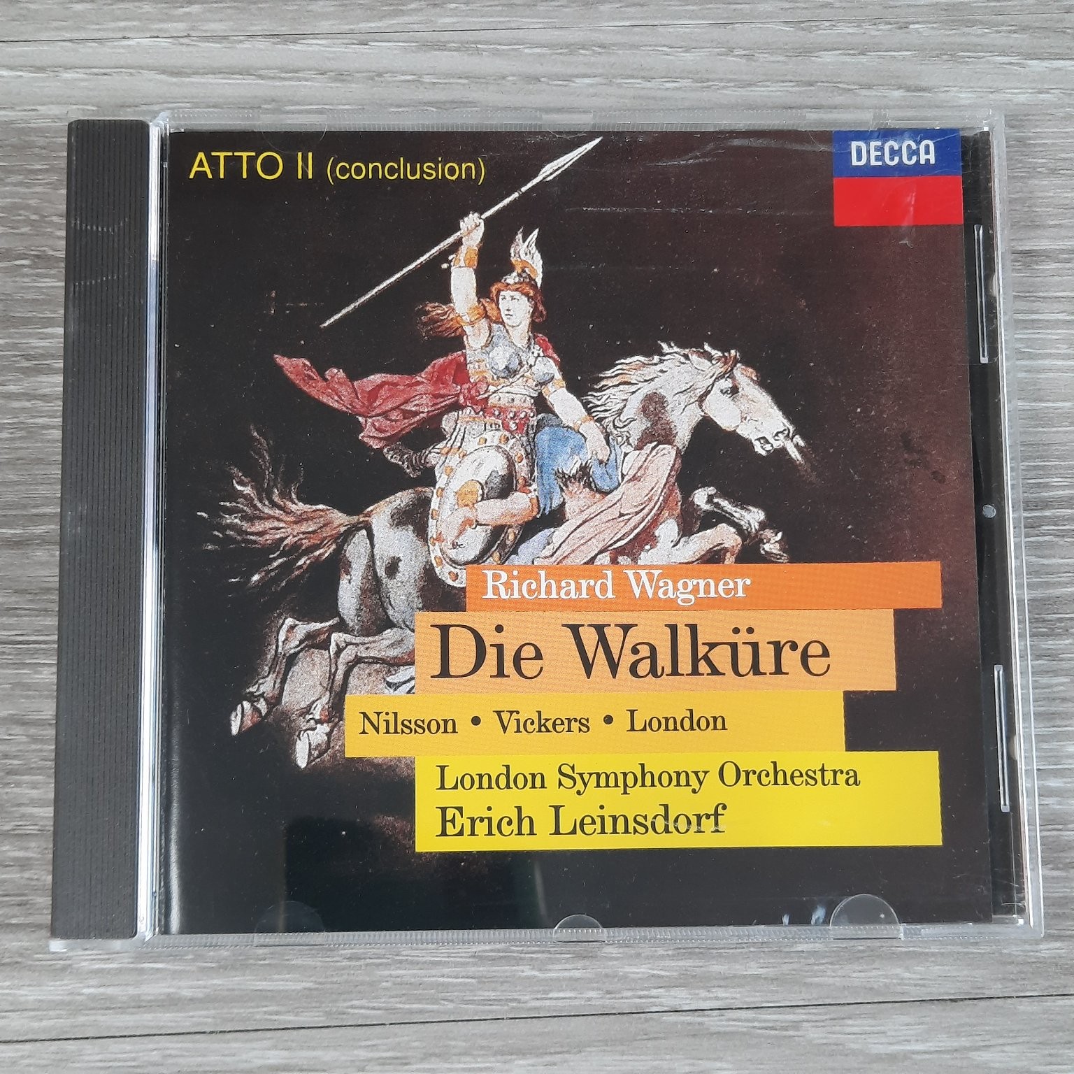 Wagner – Die Walküre Act II CD 1996 Opera Classical Decca Magazine Edition