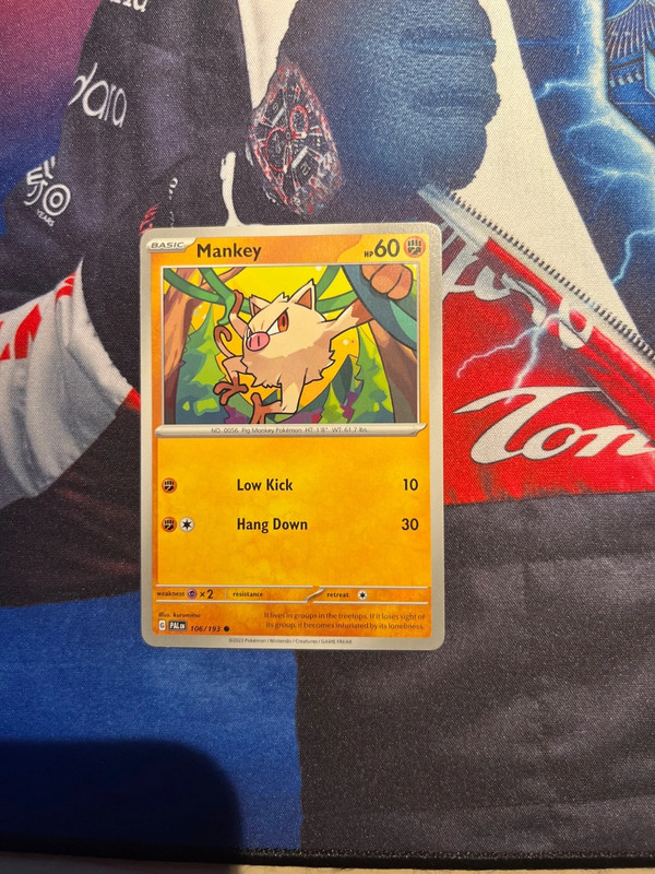 Mankey Paldea Evolved  Pokémon kaart 106 (Box 4)