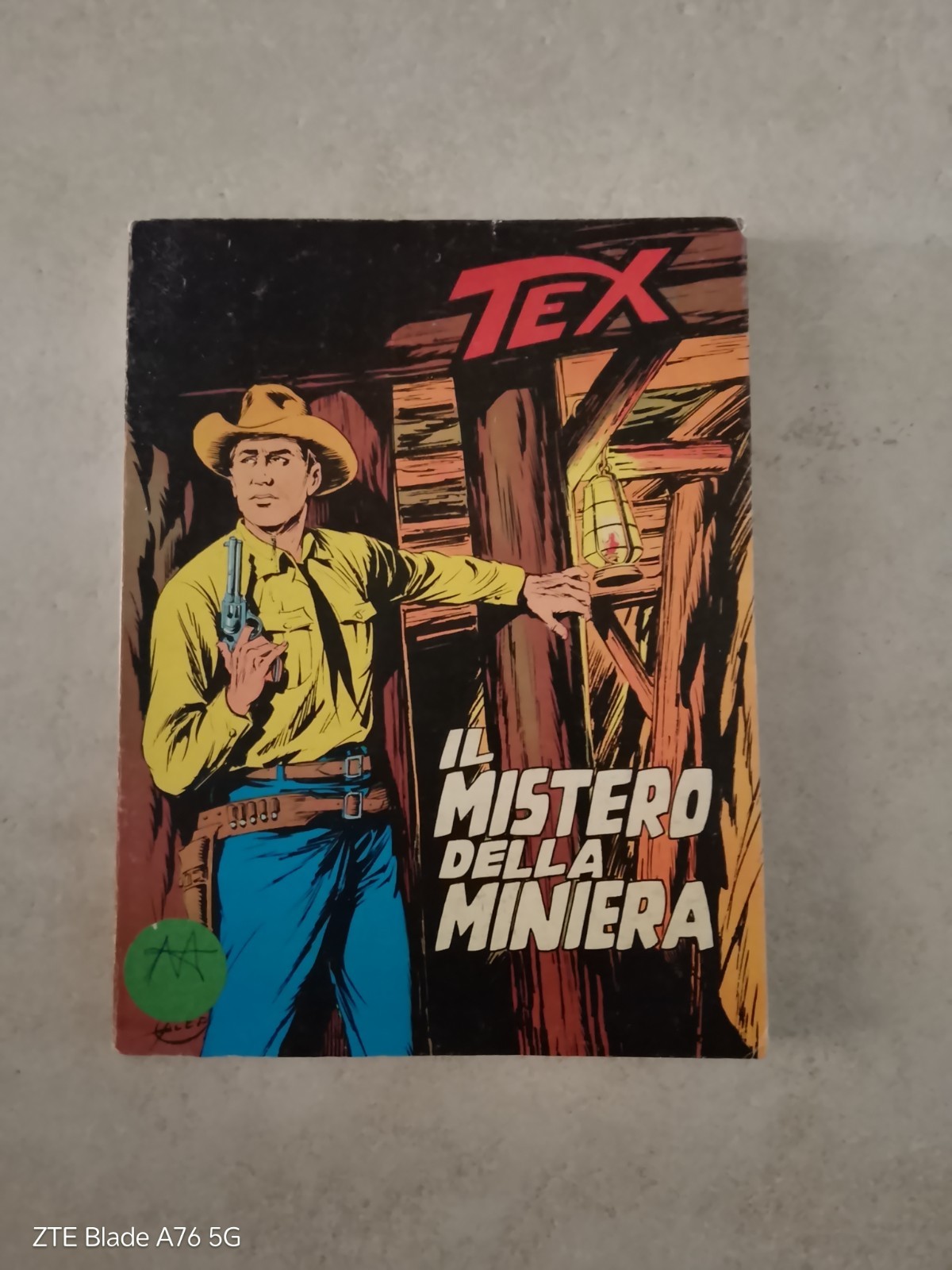 Tex Il mistero della miniera numero singolo G.L. Bonelli N.187 Maggio 1976