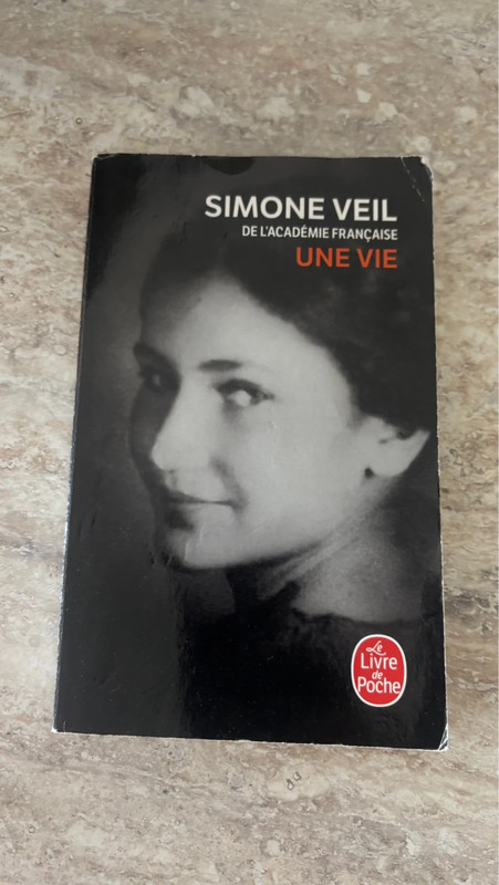 Une vie Simone veil