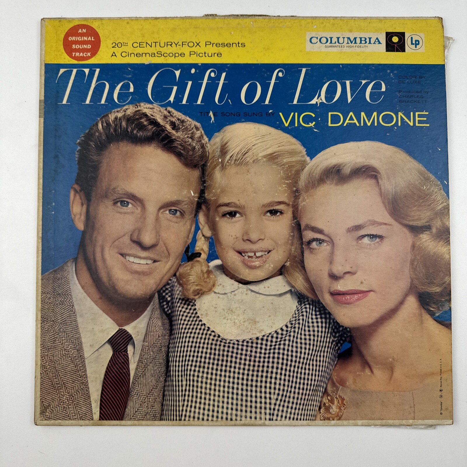 The Gift of Love by Vic Damone LP Vinyl Record Columbia CL 1113