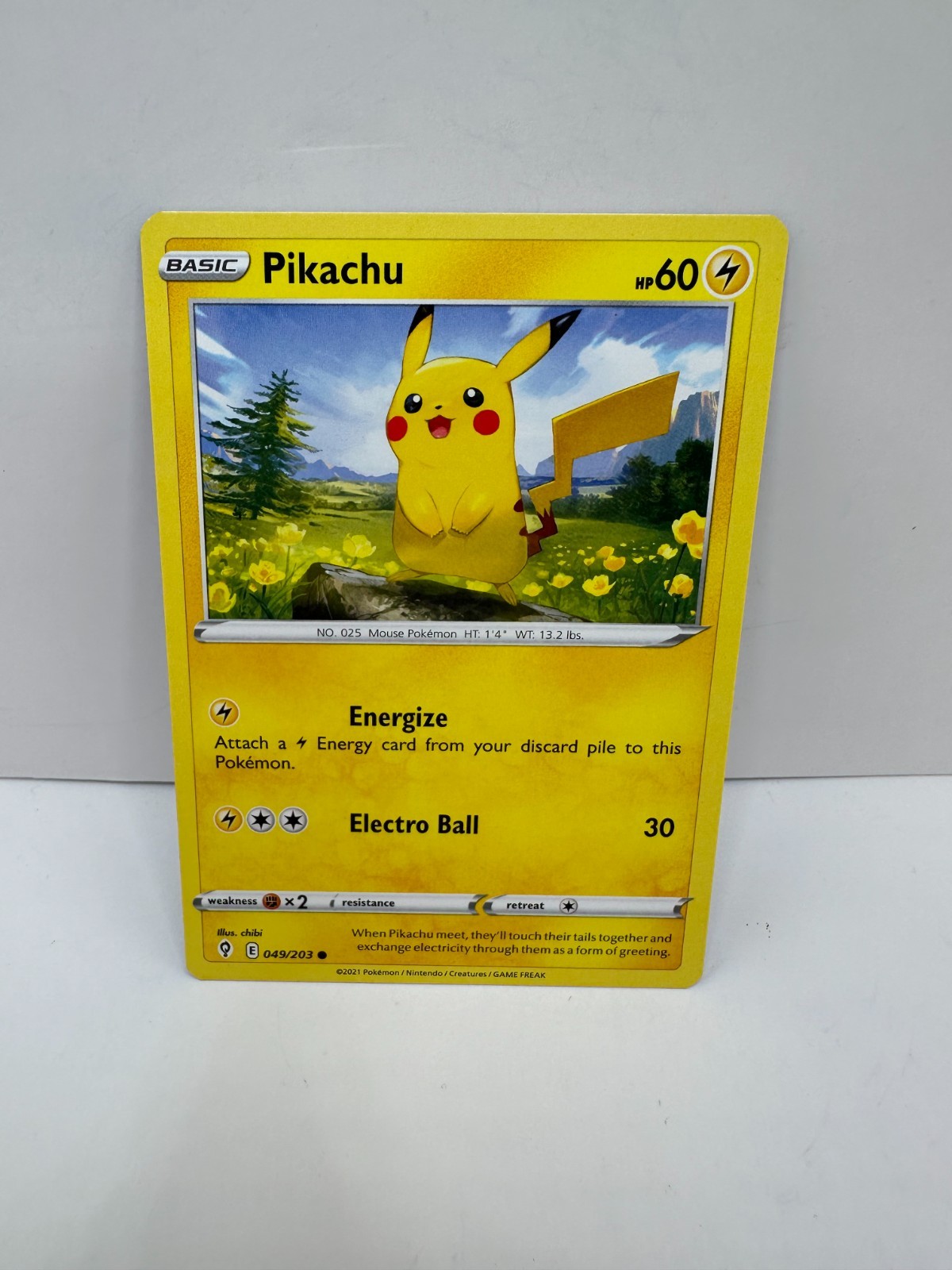 Pikachu - 049/203 - Cieli in Evoluzione Pokemon 2021