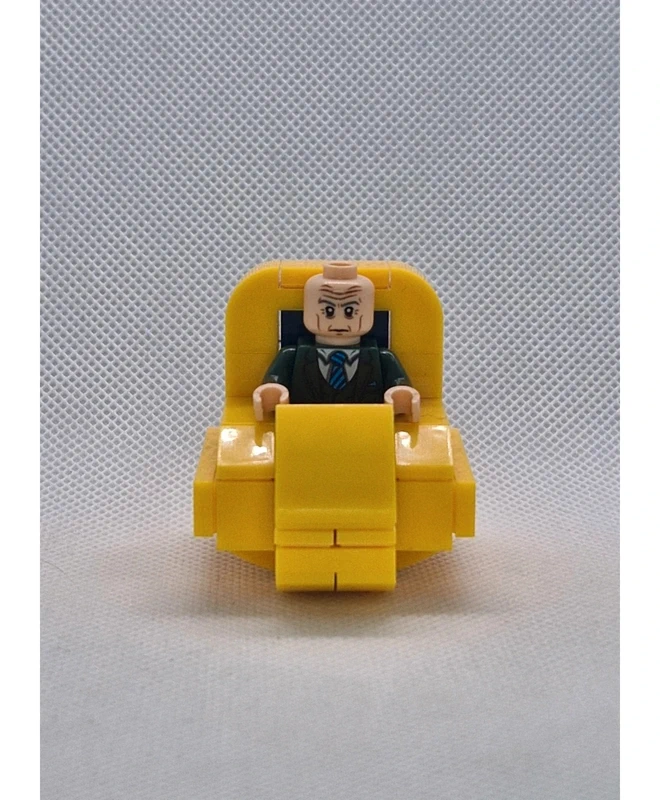 Personnage type Lego – Professeur X  (Lego-style Character – Marvel – professor X)