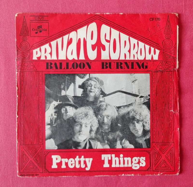 Pretty Things – Private Sorrow Original FR 1968 45t